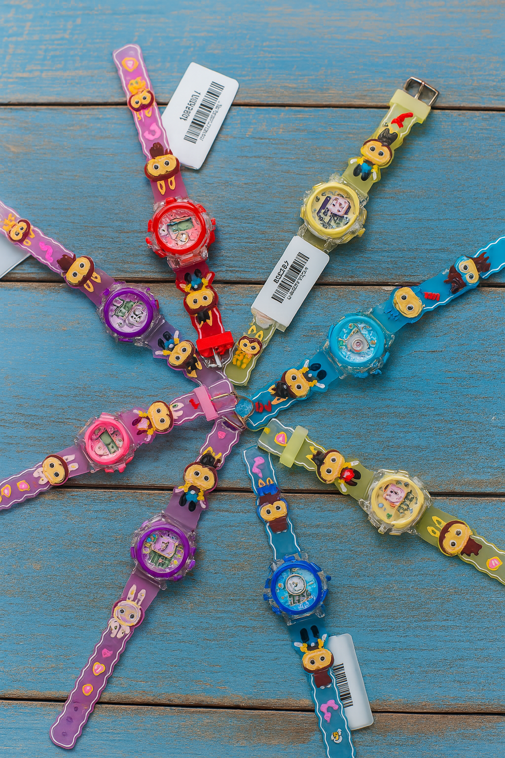 Labubu Cartoon Digital Watch for Kids – Colorful & Educational Timepiece