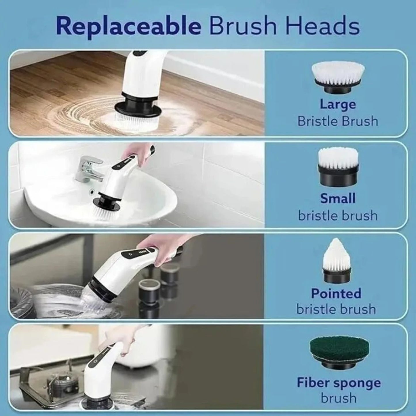 6 in 1 Essential Combo Set. Shoe Rack, 9 in 1 Mop, Bathroom Holder, USB Veg Cutter, Electric Foldable Kettle, Oil Spray Bottle