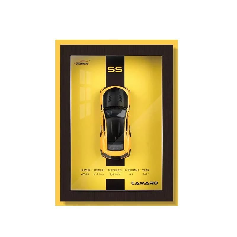 3D Car Frame - Diecast Model Wall Art