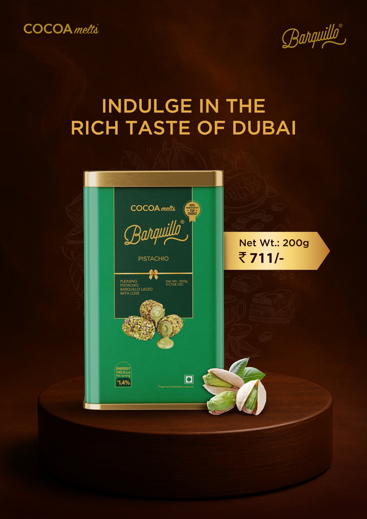 BARQUILLO Chocolate Gift Pack