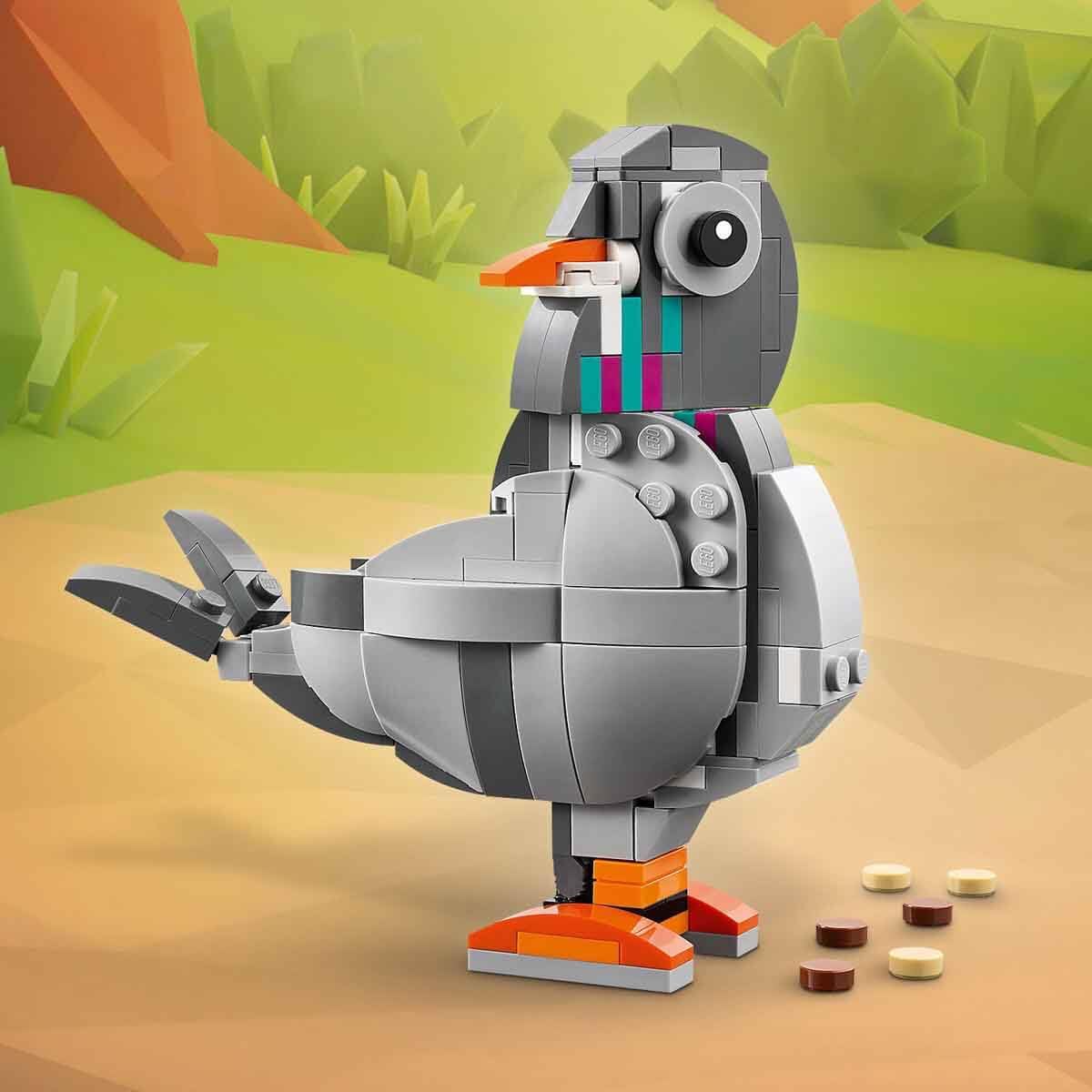 LEGO Creator 3in1 Playful Cat Pet Toy Animal Playset 31163 Building Blocks Toys for 8+ Gift for Boys and Girls