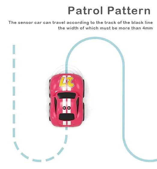Magic Sensor RC Car for Kids | Gesture Control, Line-Tracking, Obstacle Avoidance, Music & Lights | Smart Mini Toy Car with Type C Charging, Fun Interactive Toy for Kids