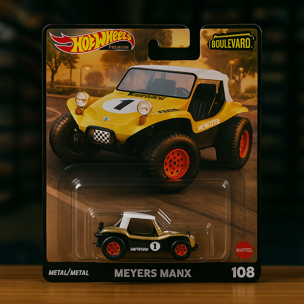 ๐๏ธ Meyers Manx โ Hot Wheels Premium (Boulevard Series #108)
