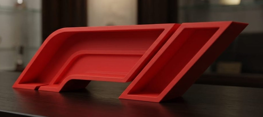 F1 BBurago 1:64 Die cast model (Charles Leclerc) & F1 car stand