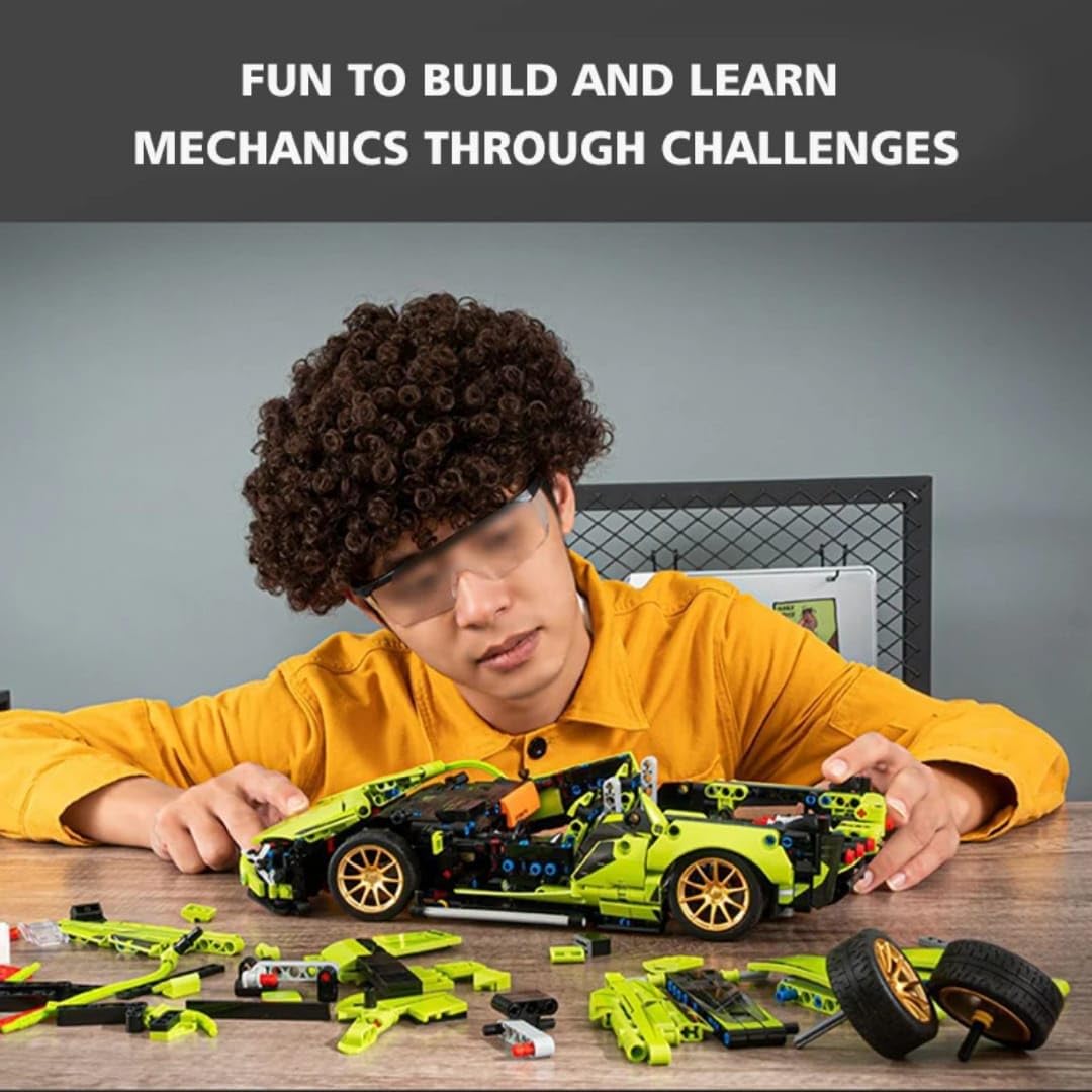 Car PullBack Super car Building Toy car – car blocks™ Racing Blocks 1:18 for Kids & Car Collectors (Multiple Variants)