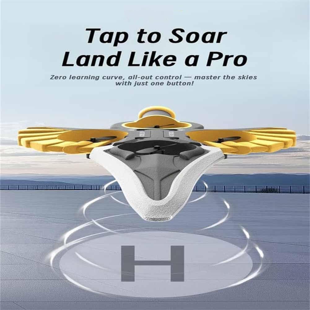 Flying Sword RC Drone for Kids & Adults - Remote Control, 3-Speed Glider with 360° Flip, Double Battery,Easy to Fly Toy Gift