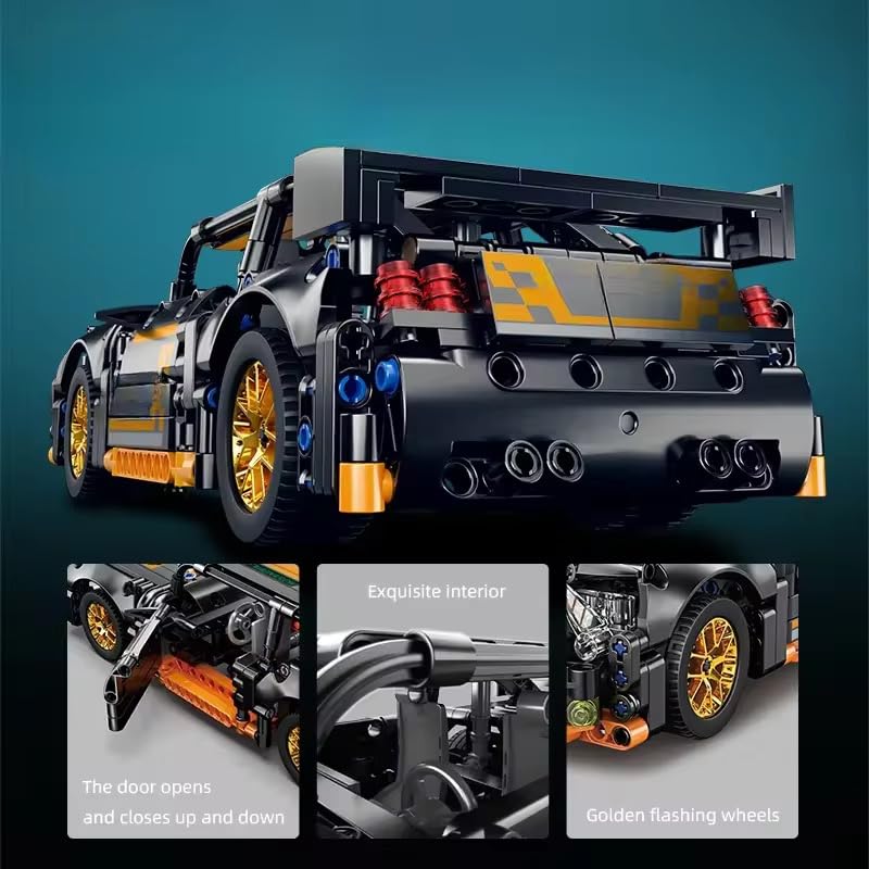 Car PullBack Super car Building Toy car – car blocks™ Racing Blocks 1:18 for Kids & Car Collectors (Multiple Variants)