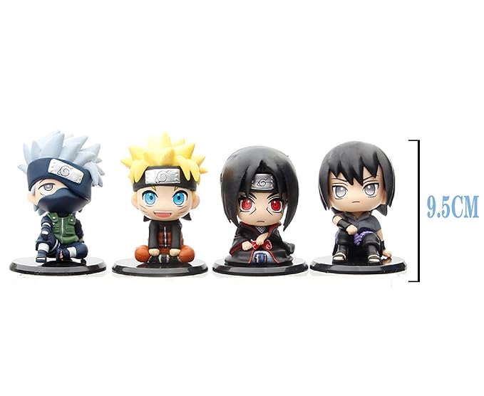 Naruto Anime Combo Set – Kunai, Shuriken, Headband, Stickers & Mini Figures