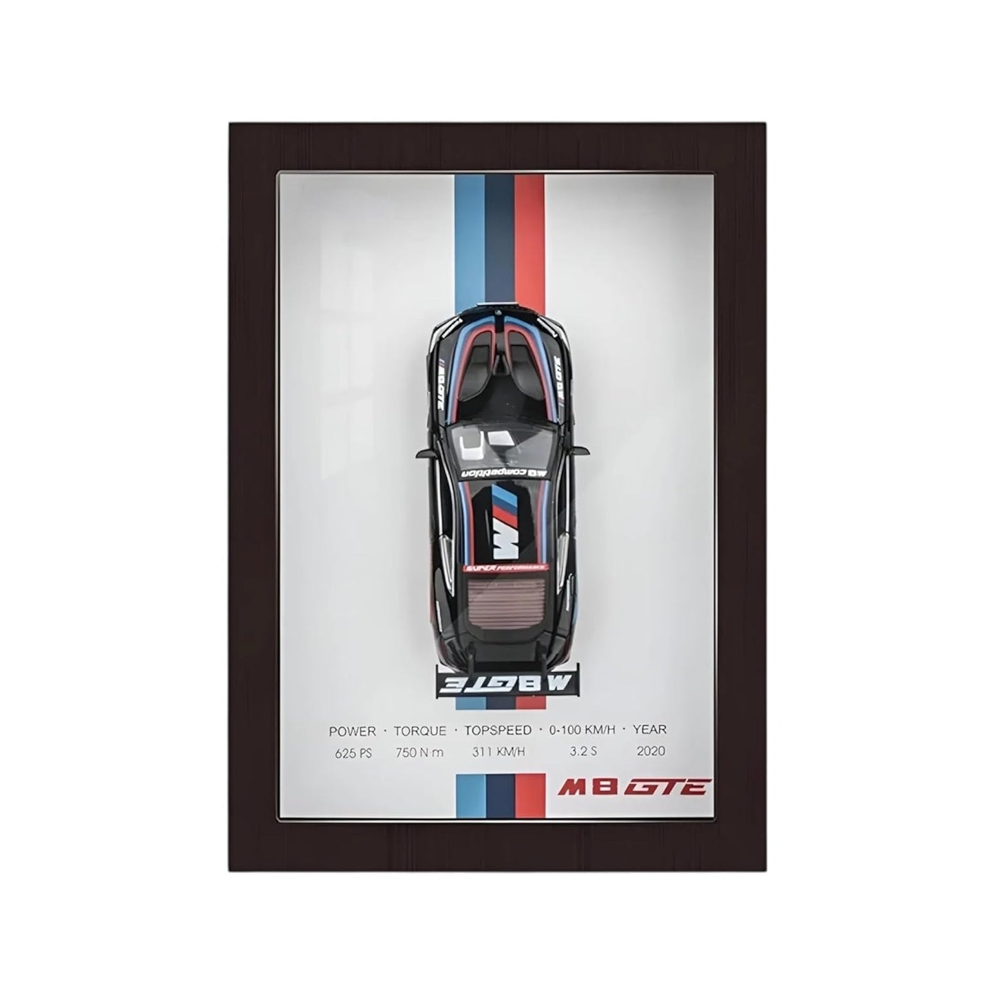 3D Car Frame - Diecast Model Wall Art