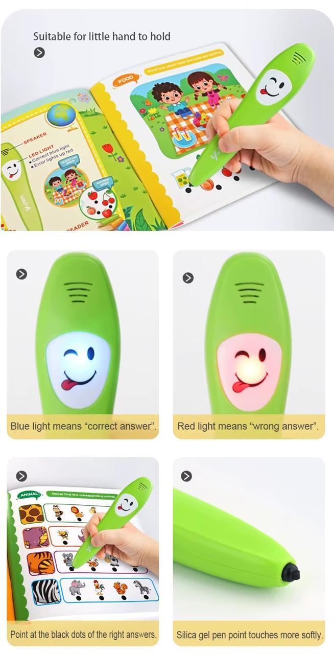 Y-Pen Early Education Interactive Smart Pen & Learning Book