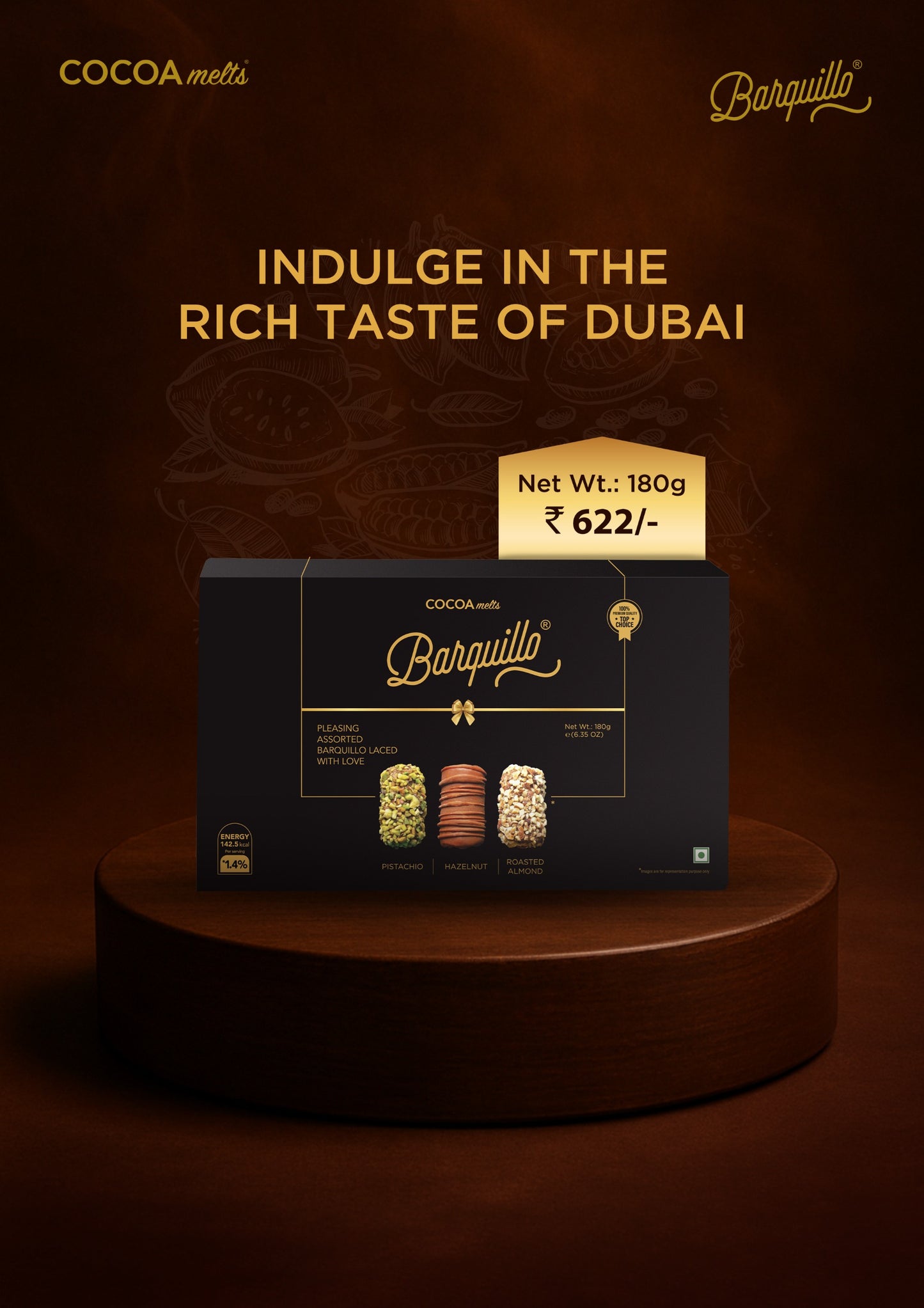 BARQUILLO Chocolate Gift Pack