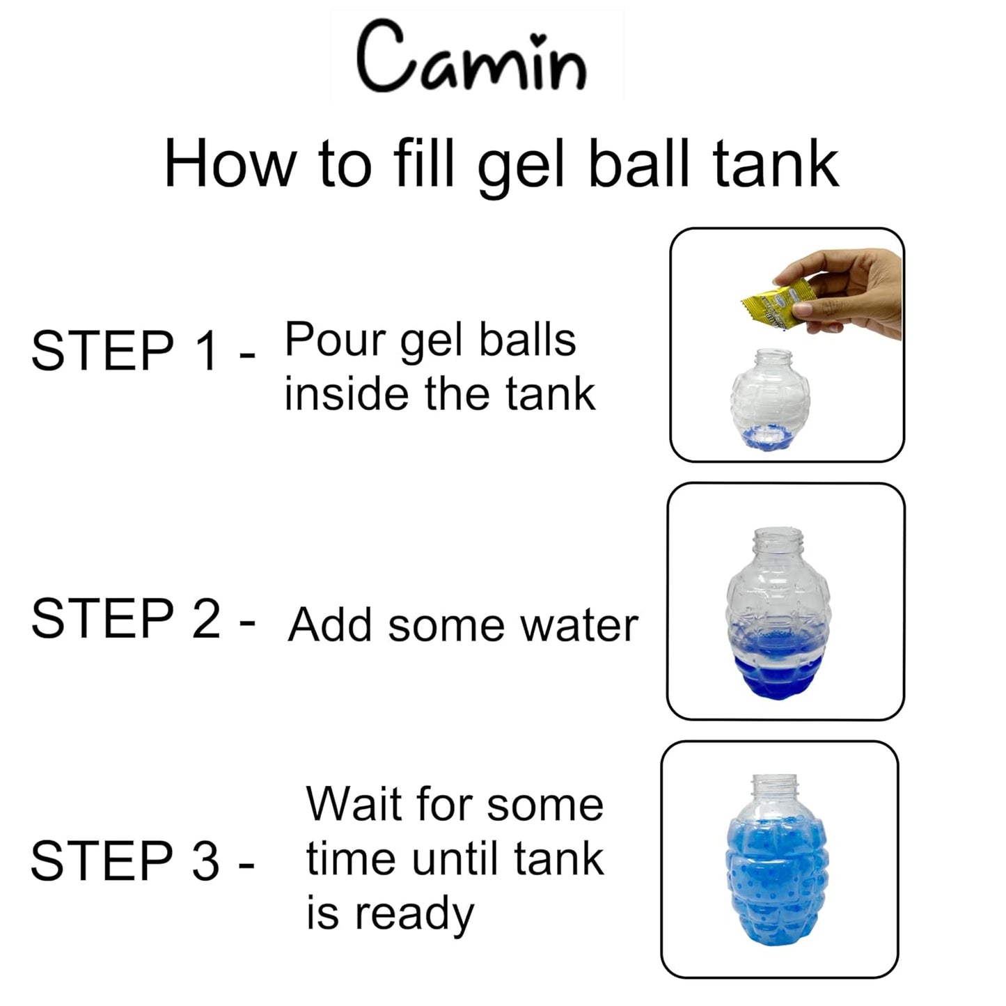 Camin Fresh Gel Blaster Gun