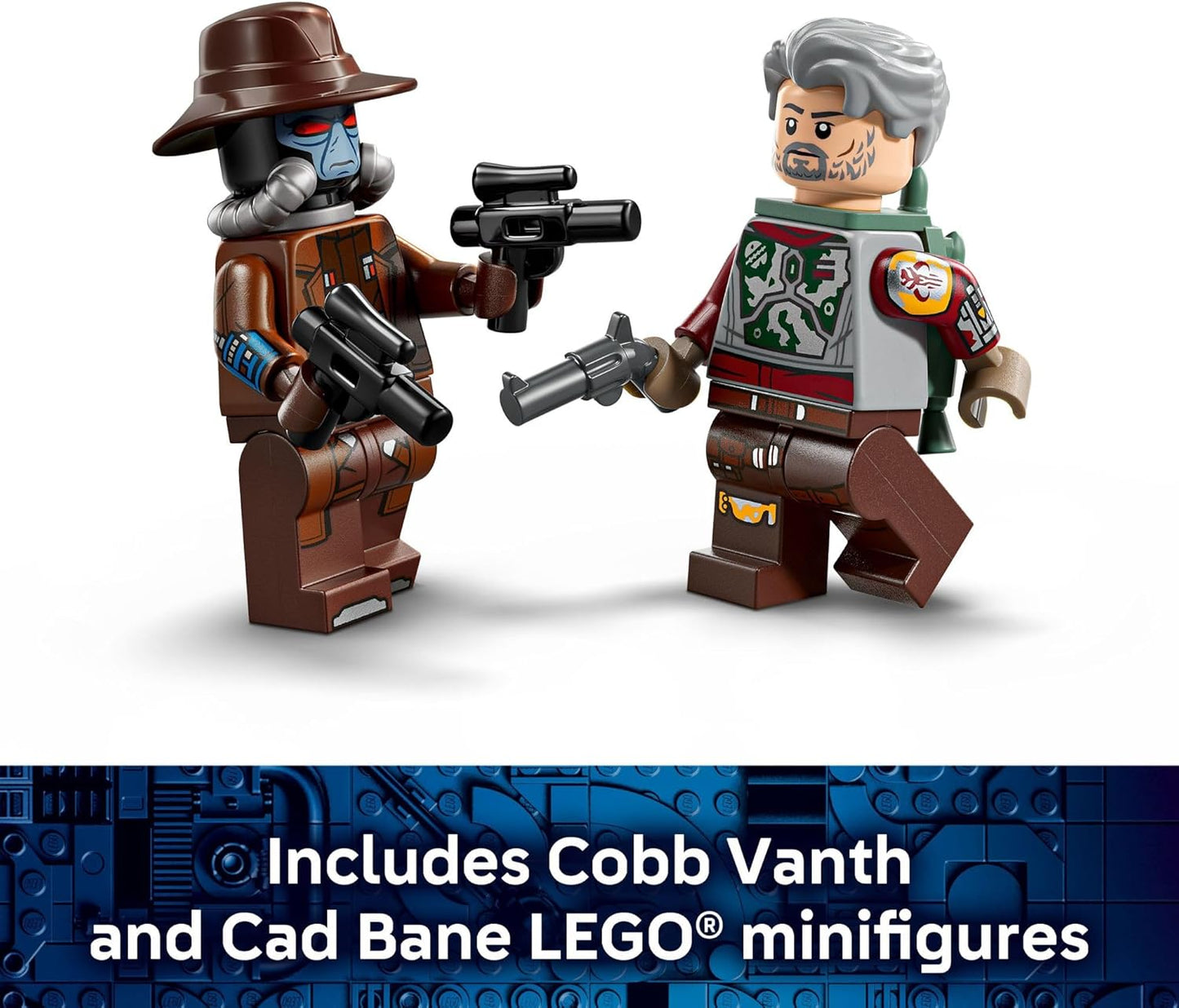 LEGO Star Wars Cobb Vanth’s Speeder Building Toy for Boys & Girls - Pretend Play Space Vehicle for Kids & Fans, Ages 7+ - Gift for Birthdays - W/Cobb Vanth & Cad Bane Minifigures - 75437