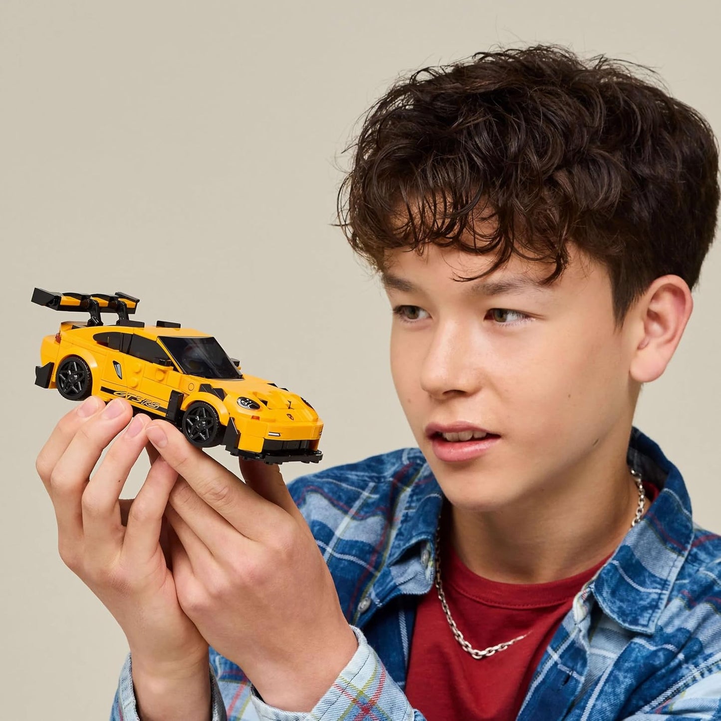 LEGO Speed Champions Porsche 911 GT3 RS Super Car Toy 77239 Building Blocks Toys for 9+ Gift for Boys and Girls