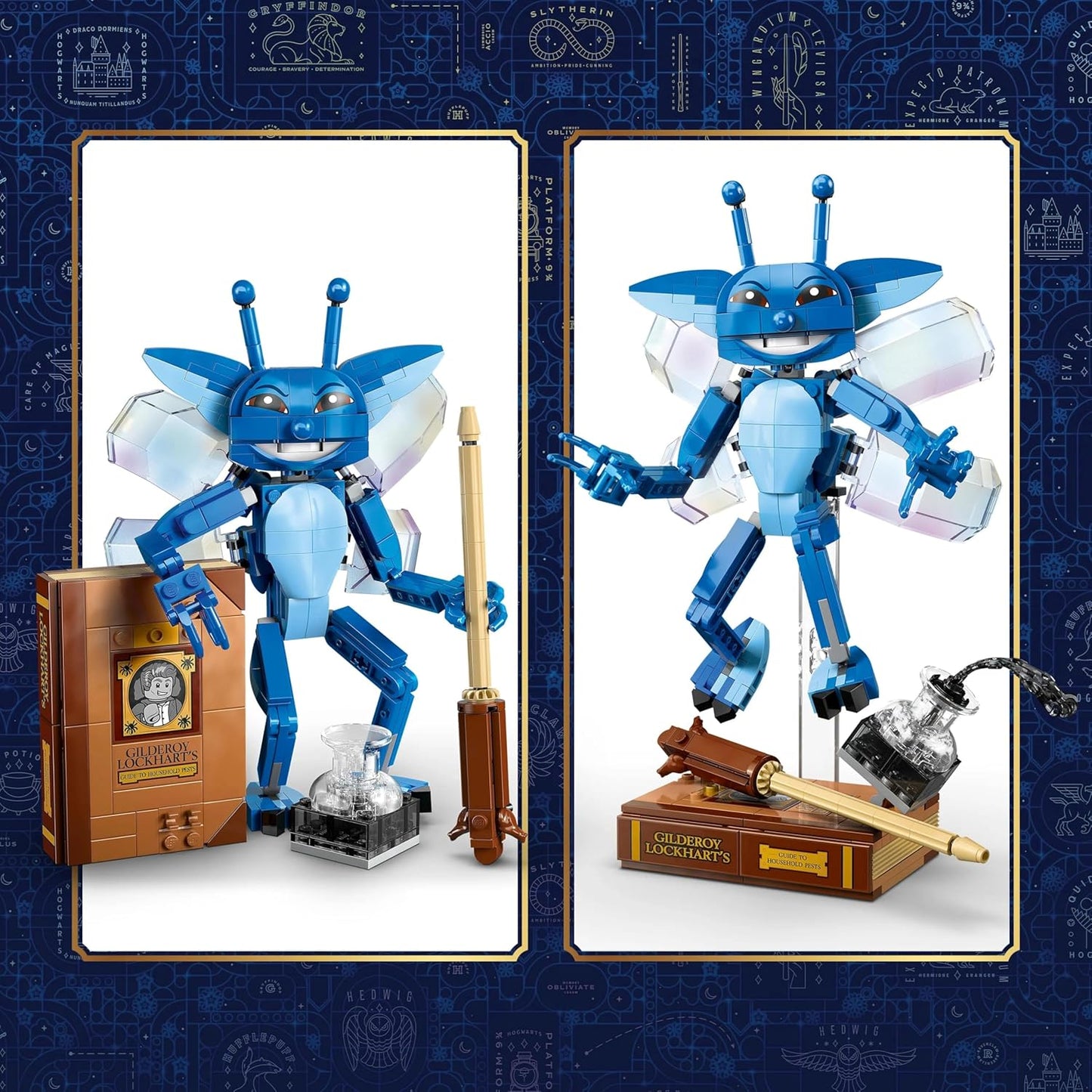 LEGO Harry Potter Cornish Pixie Building Toy for Display - Posable Figure - Gift for Kids 76461