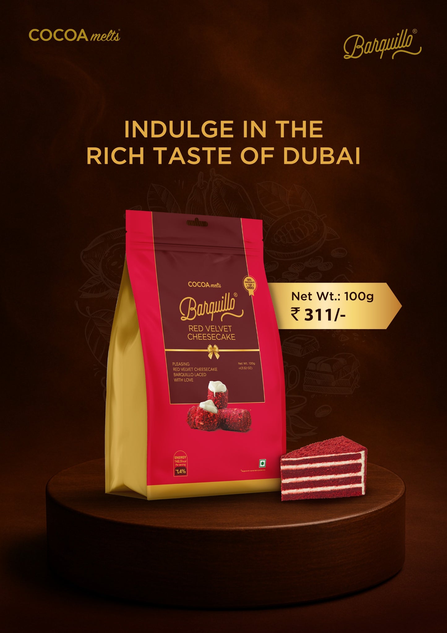 BARQUILLO Chocolate Gift Pack