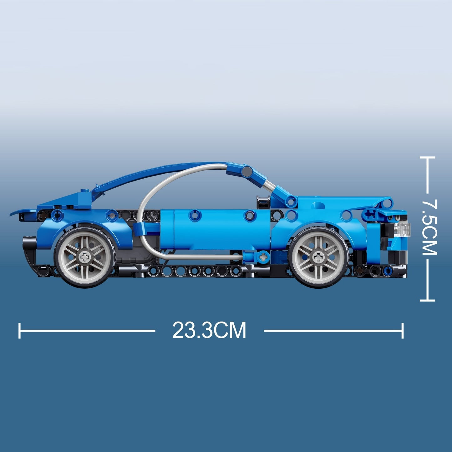 Car PullBack Super car Building Toy car – car blocks™ Racing Blocks 1:18 for Kids & Car Collectors (Multiple Variants)