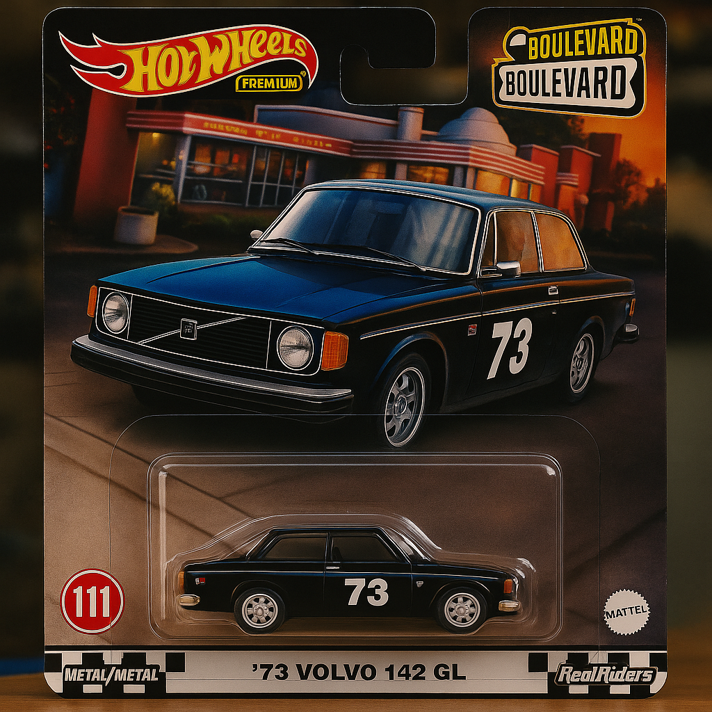 π€ β73 Volvo 142 GL β Hot Wheels Premium (Boulevard Series #111)