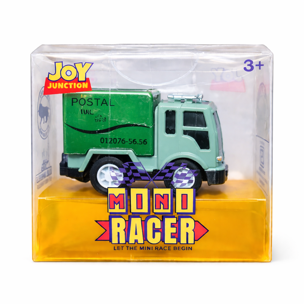 Joy Junction Mini Racer Assorted Vehicles Set (Pack of 8) | Mini Construction & Military Toy Cars for Kids (3+) | Made in India
