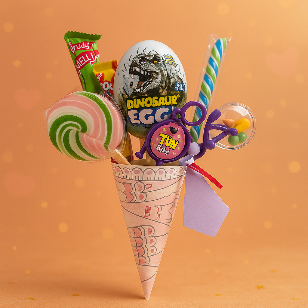Dino Candy Cone (Pack of 2)