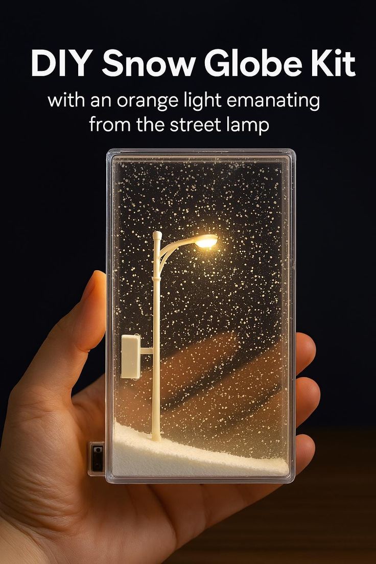 Light Snow Globe – A Mesmerizing Winter Wonderland in Your Home!