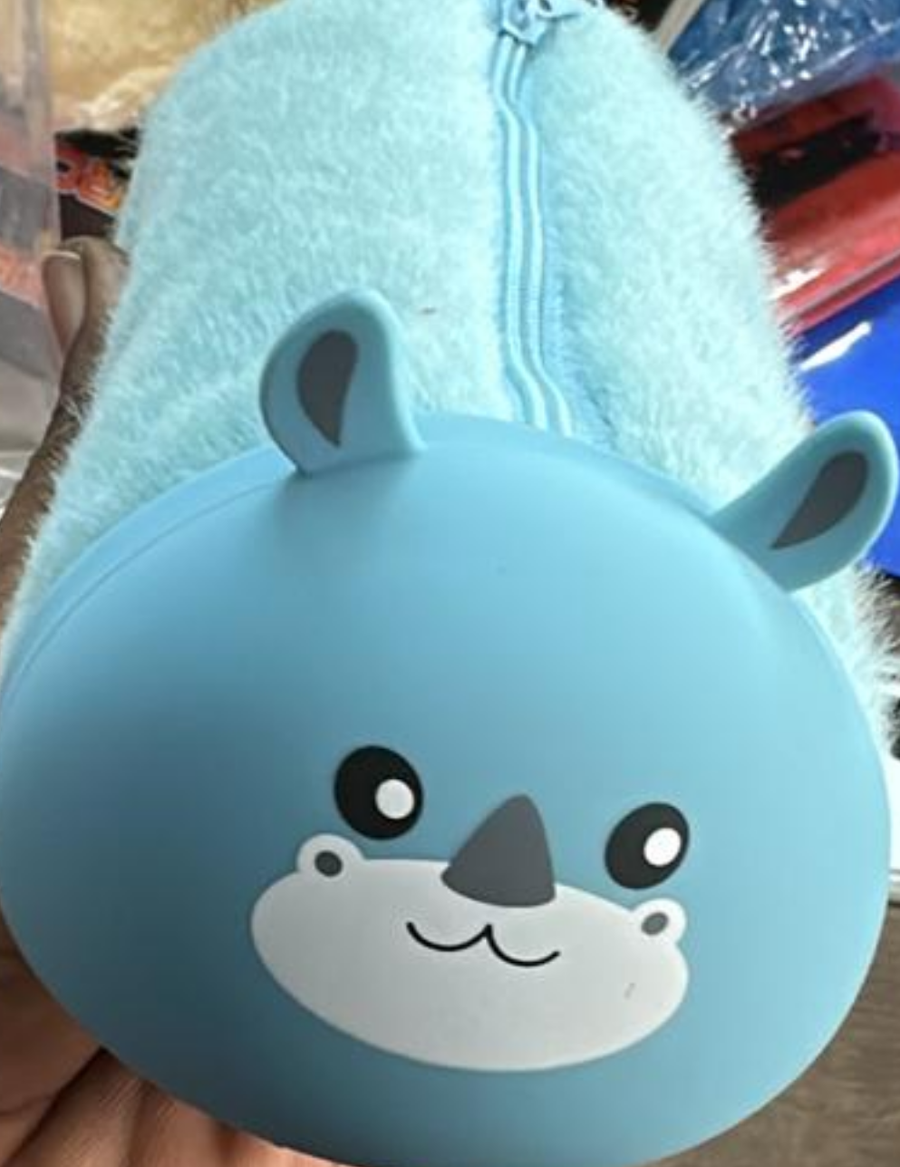 Plush Animal Pencil Case Set - Cute Zipper Pouch Collection