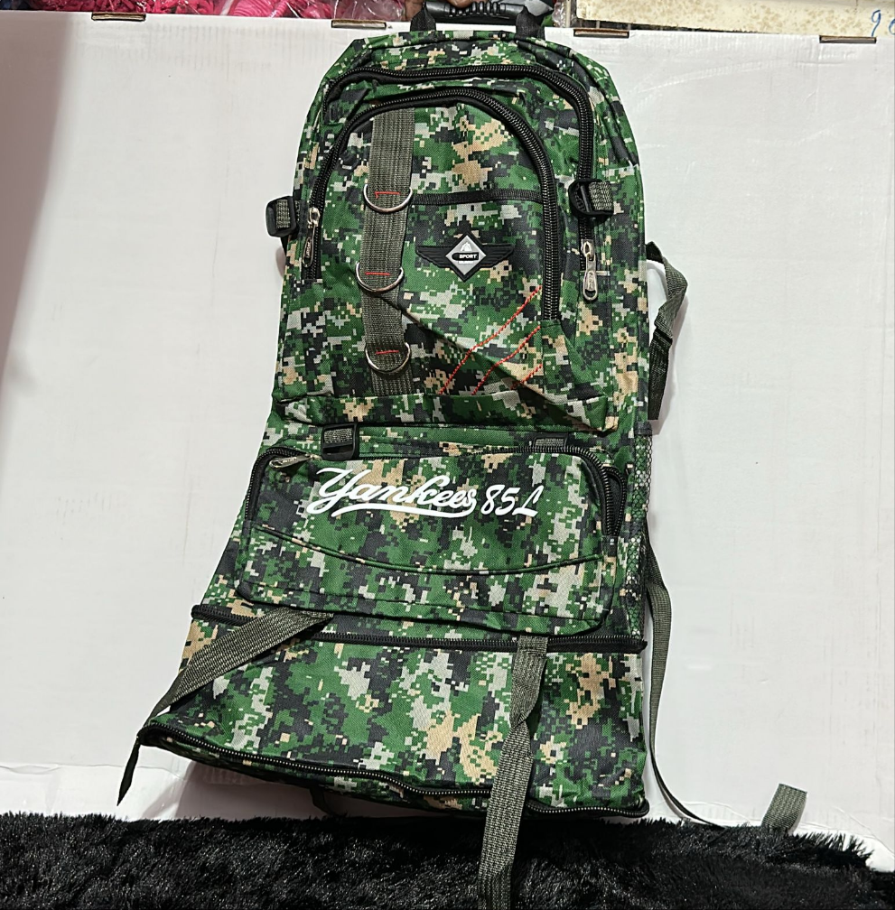 Yankees 85L Tactical-Style Camo Backpack
