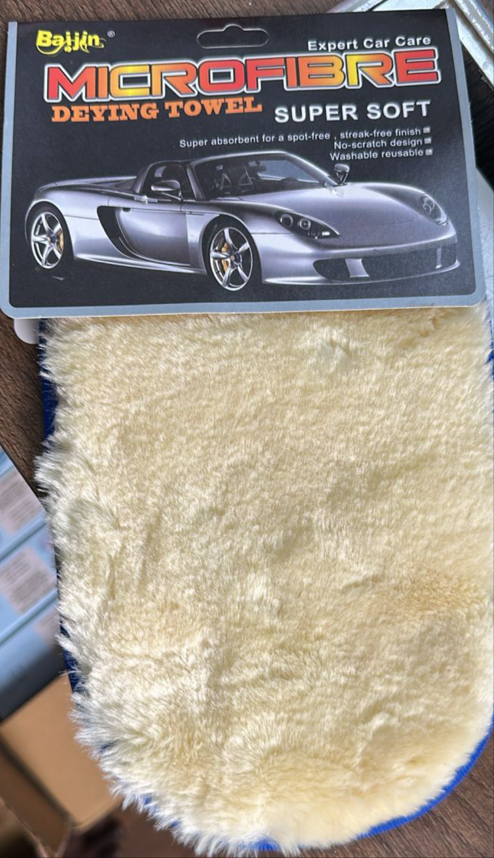 Belkin Microfibre Drying Towel - Super Soft Car Cleaning Mitt