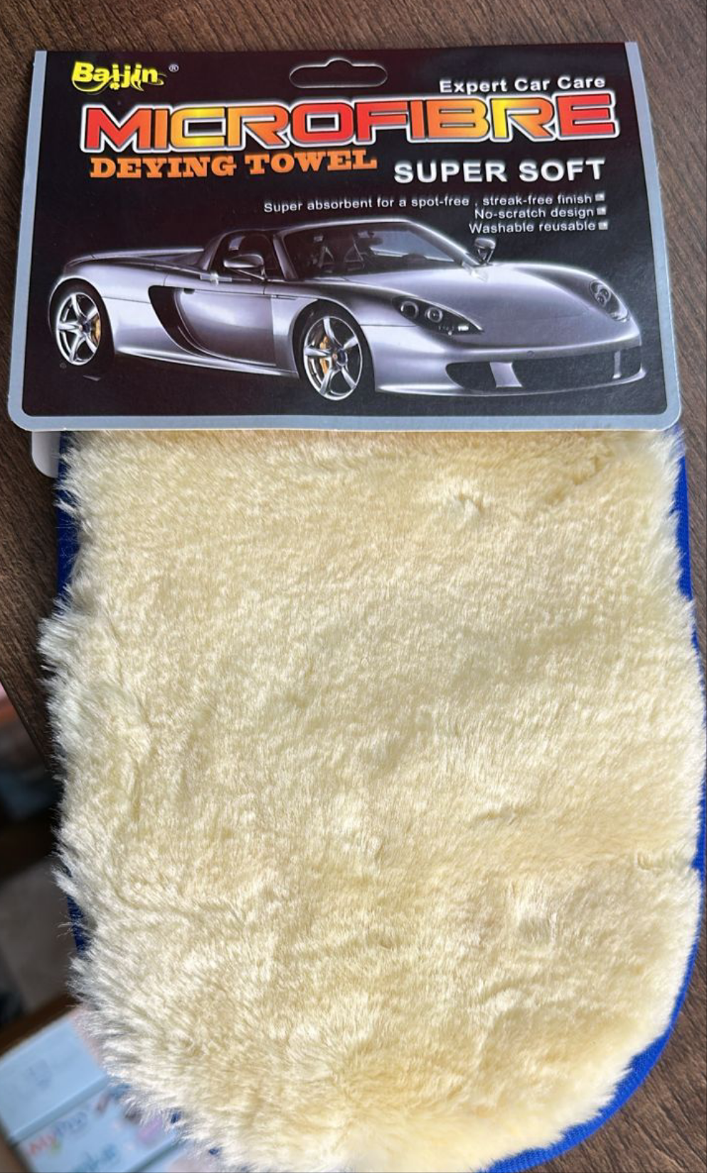 Belkin Microfibre Drying Towel - Super Soft Car Cleaning Mitt