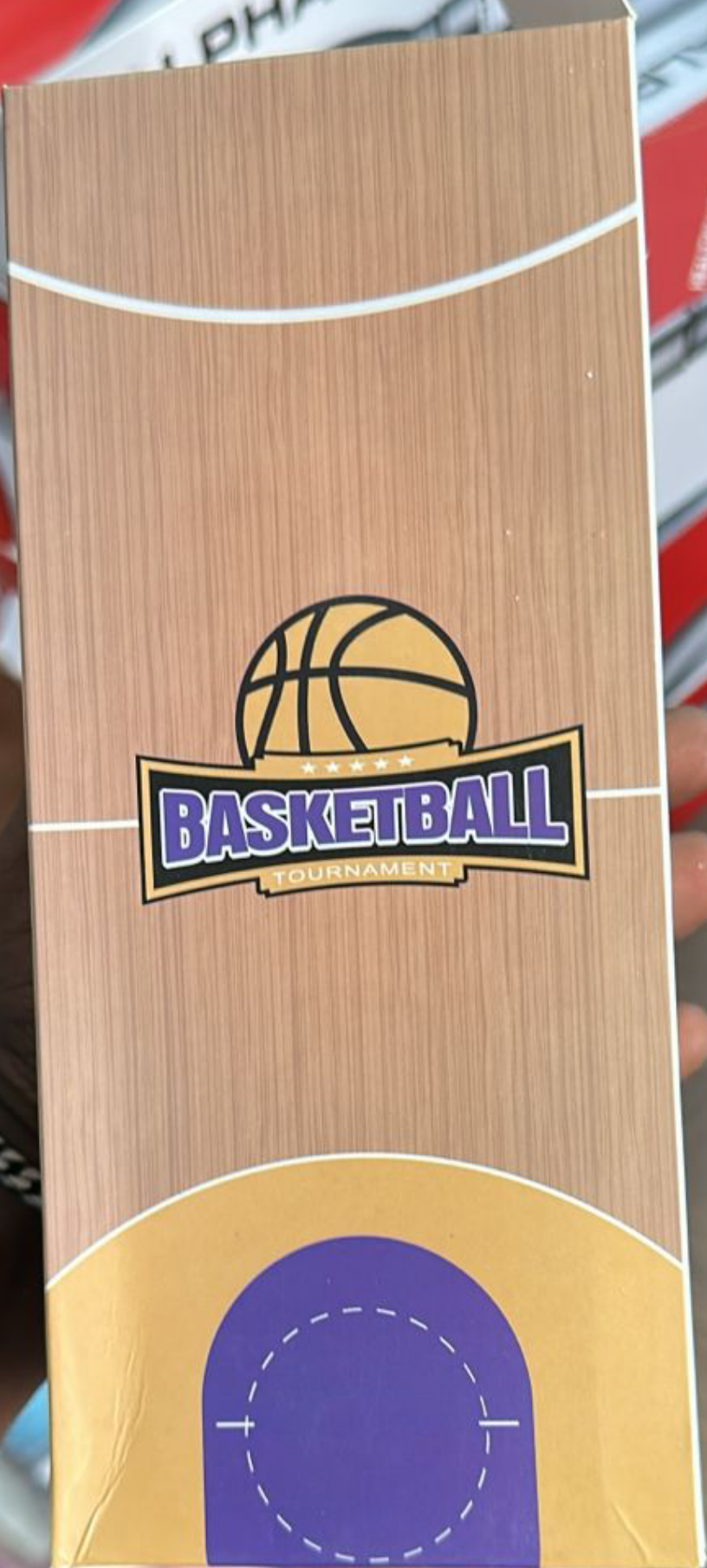 MVP Basketball Game Water Bottle