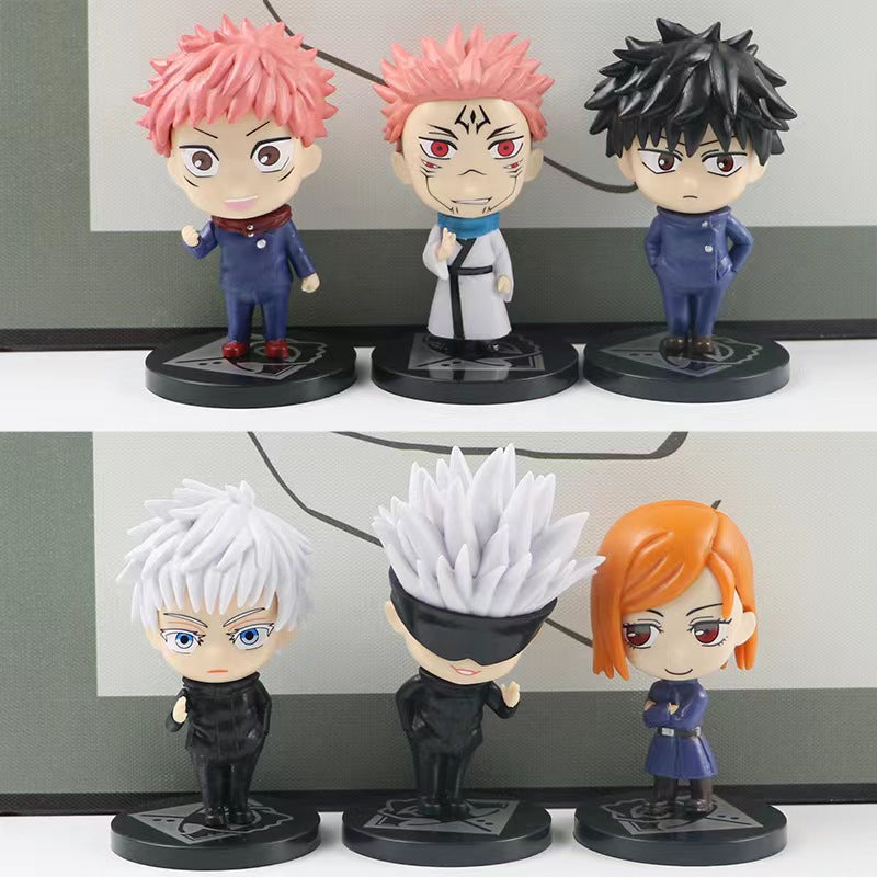 Jujutsu Kaisen 6-Piece Action Figure Set