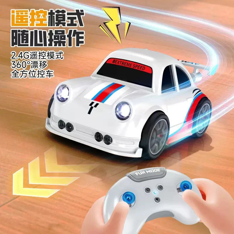 Magic car 2.4GHz Electric Remote & Induction Controlled Mini Drift Car - Smart Escape Mini Drift Car