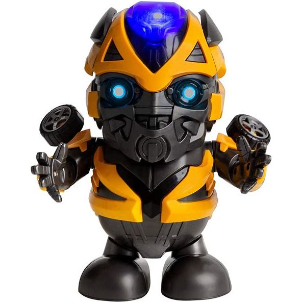 Interactive Dancing Bumblebee Robot Toy with Lights & Music