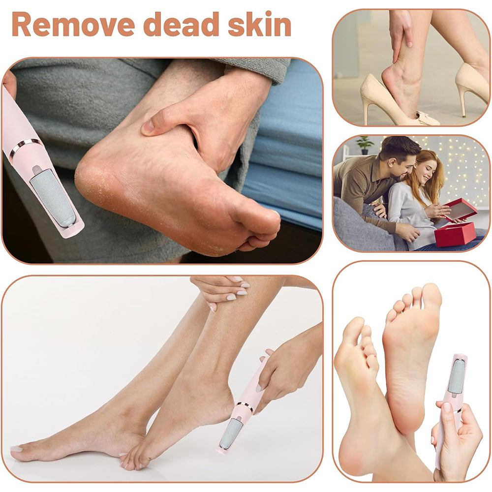 Beauty N Brains Callus Remover Rechargeable Pedicure Tool for Dead Skin
