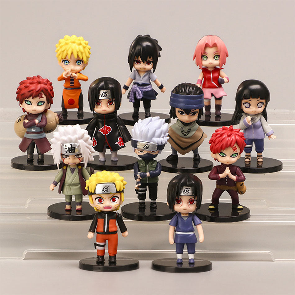 Naruto Shippuden Mini Figure Set (6 pcs)
