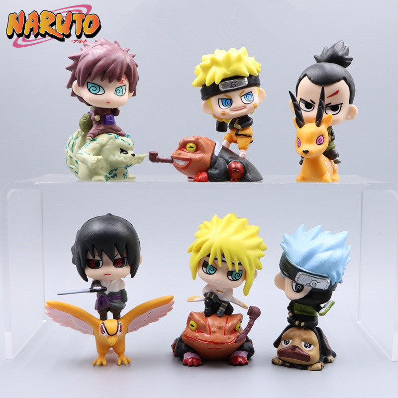 Naruto & Summonings 6-Piece Figure Set – Collectible Ornaments