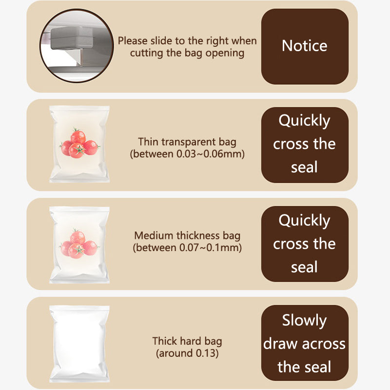 2 In 1 Bag Mini Heat Sealer