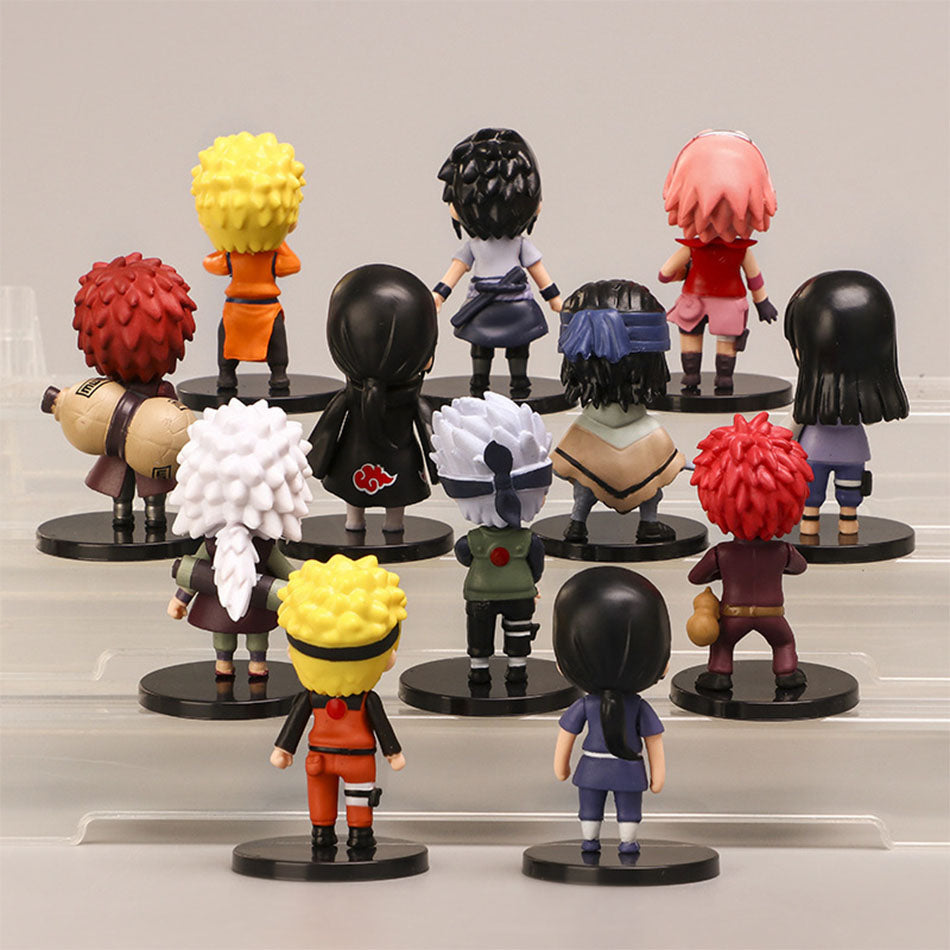 Naruto Shippuden Mini Figure Set (6 pcs)