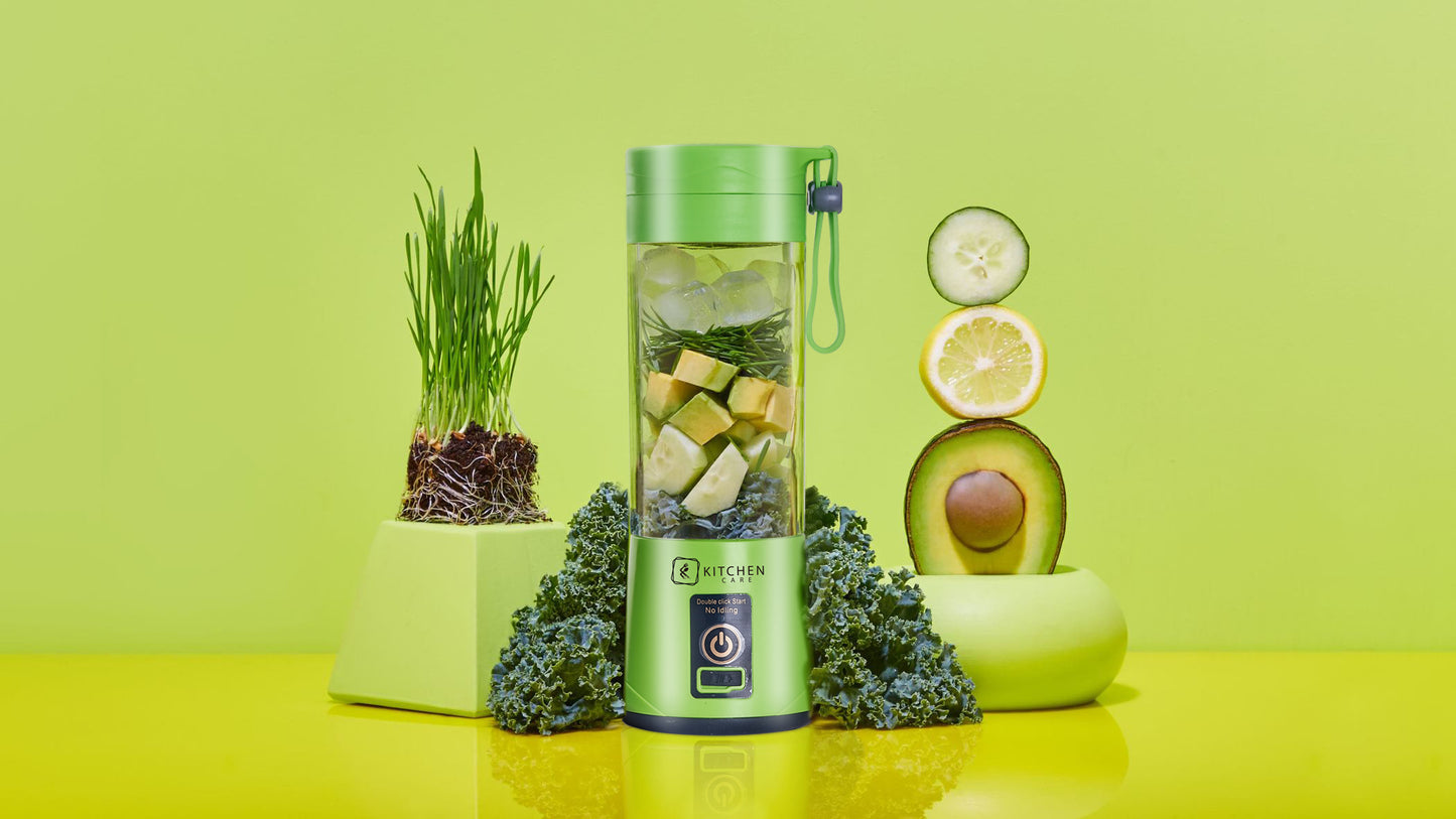 Portable Mini Electric Juicer Blender (6 BLADE)