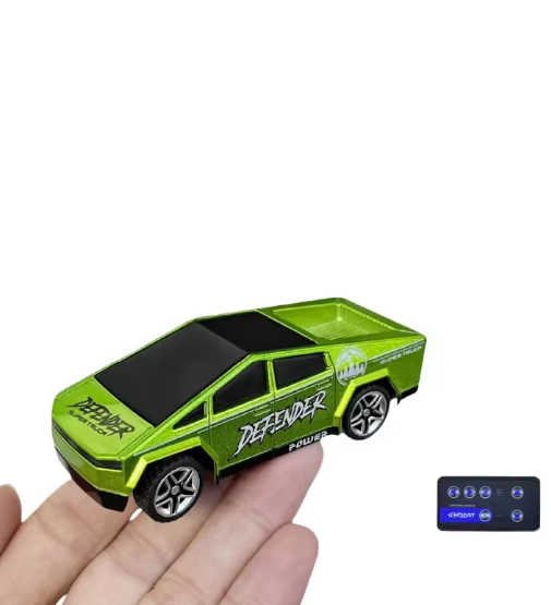 MINI RC Off-Road Vehicle Alloy Car Model Remote Control 1:64 USB Charging