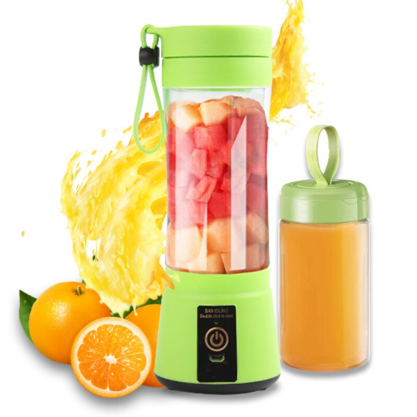 Portable Mini Electric Juicer Blender (6 BLADE)
