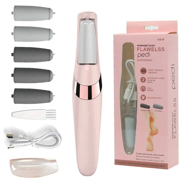 Beauty N Brains Callus Remover Rechargeable Pedicure Tool for Dead Skin