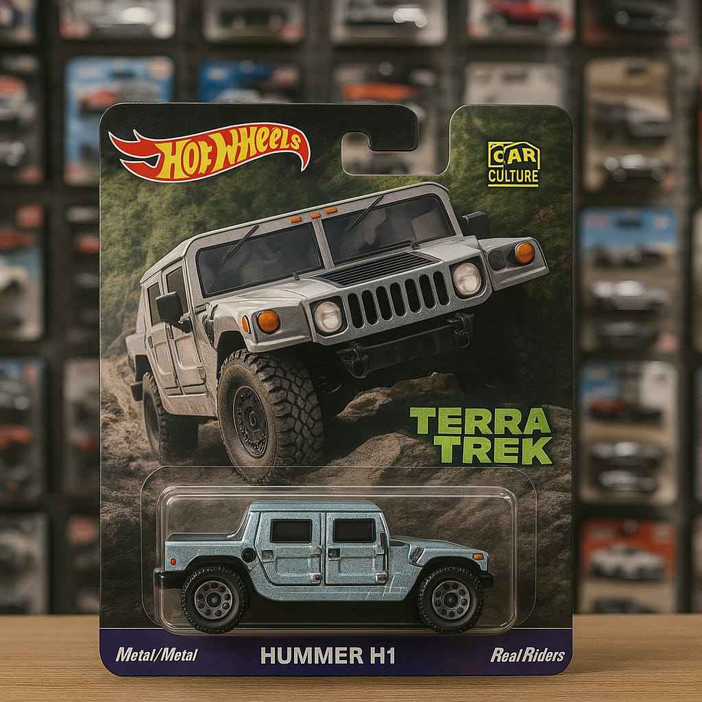 Hot Wheels Premium – Hummer H1 (Terra Trek Series | 1/5)