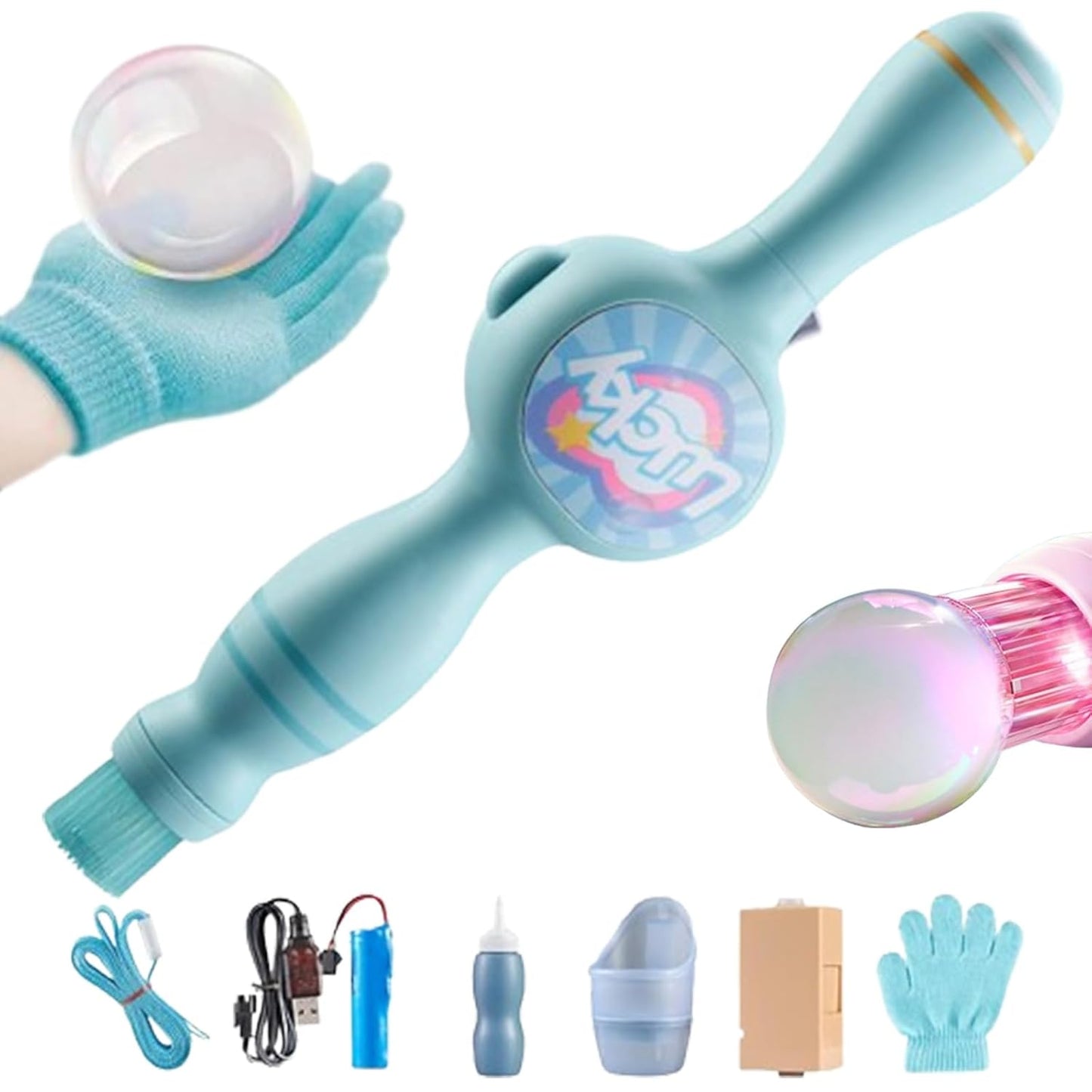 Bubble toy Fog gun |mist bubble wand