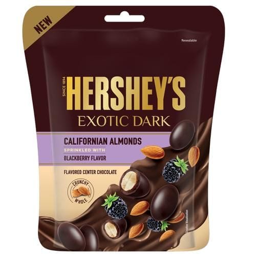 Hershey’s Exotic Dark – Californian Almonds with Blackberry Flavor ( PACK OF 2 )