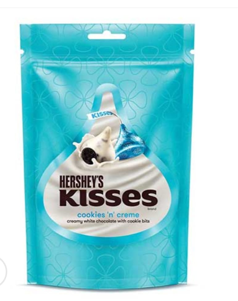 Hershey’s Kisses – Cookies ‘n’ Creme (Mini Pouch) ( PACK OF 4 )