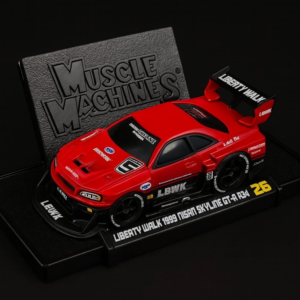 Muscle Machines Collector’s Edition Die-Cast Cars – Limited Scale Models