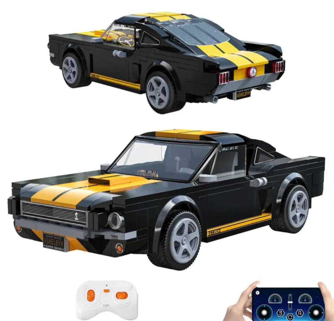 CADA Lego Car with Dual controller ( Remote+Mobile )