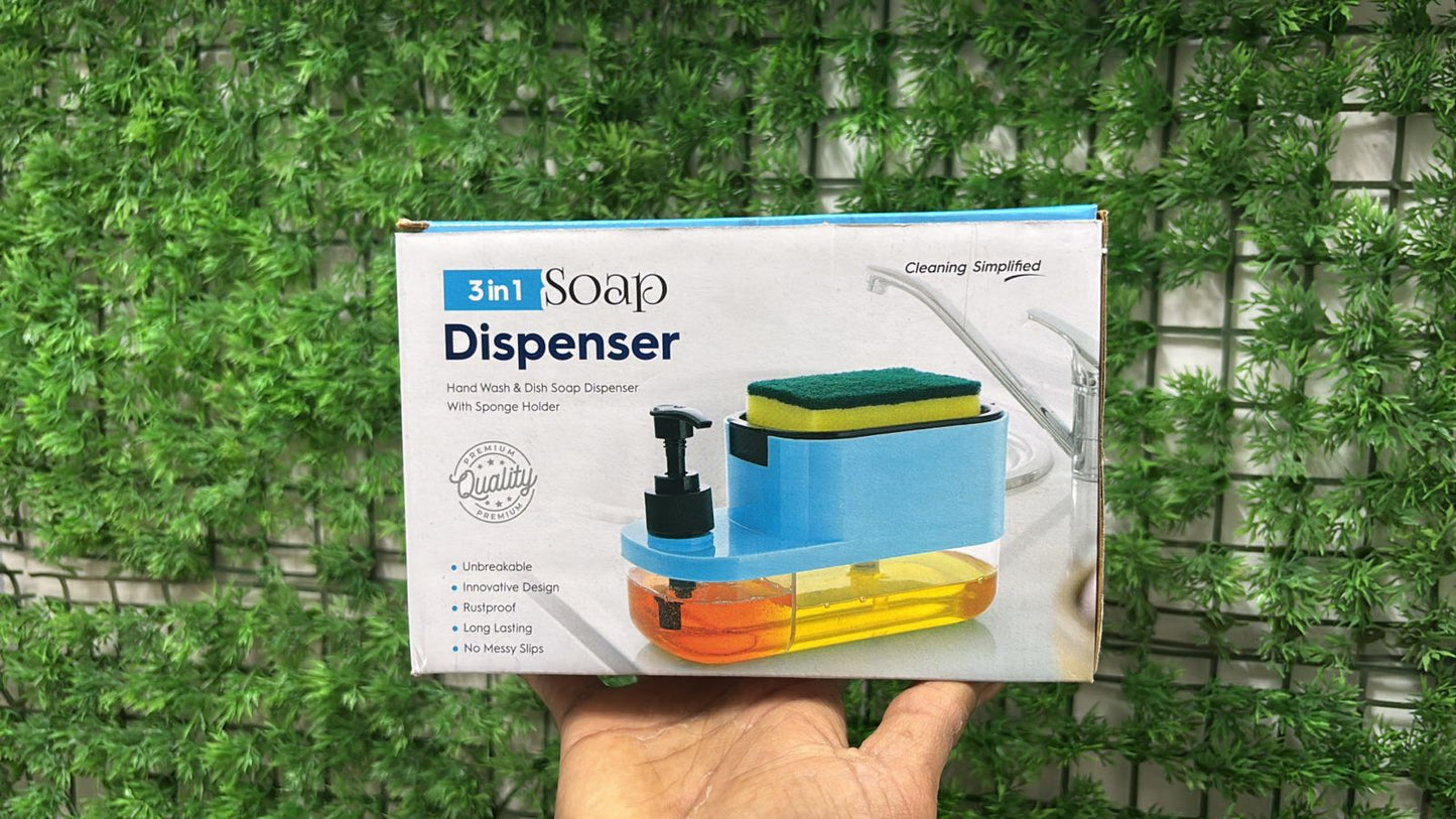 Kitchen Essentials Combo Premium 7-in-1 Portable Sealer, 3-in-1 Soap Dispenser, Rechargeable Juice Blender, Steel Chopping Board, Milk Frother, Multifunctional Slicer & Spray Oil Bottle