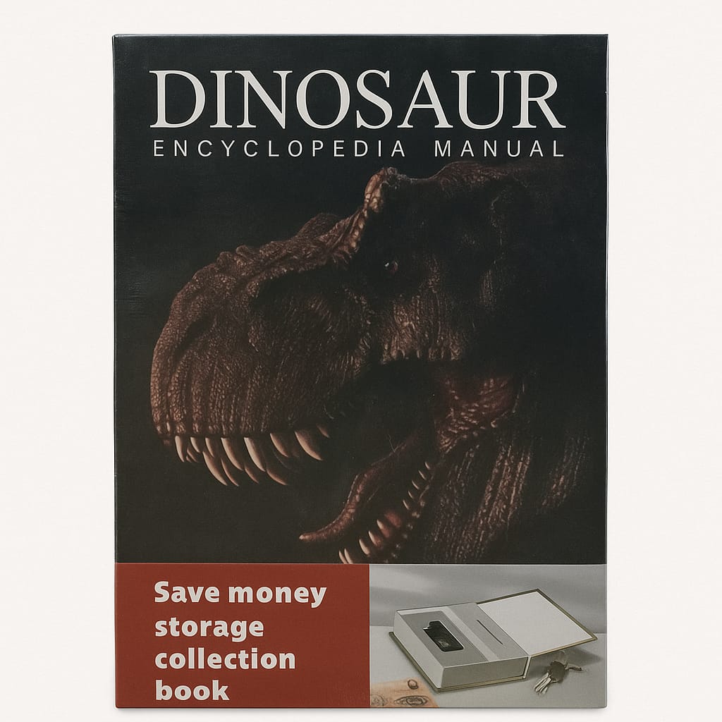 Storage Book Money Saving Box๐ โ Hidden Safe Piggy Bank for Kids & Fans